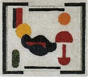Theo van Doesburg Still Life (Composition V) oil painting on canvas